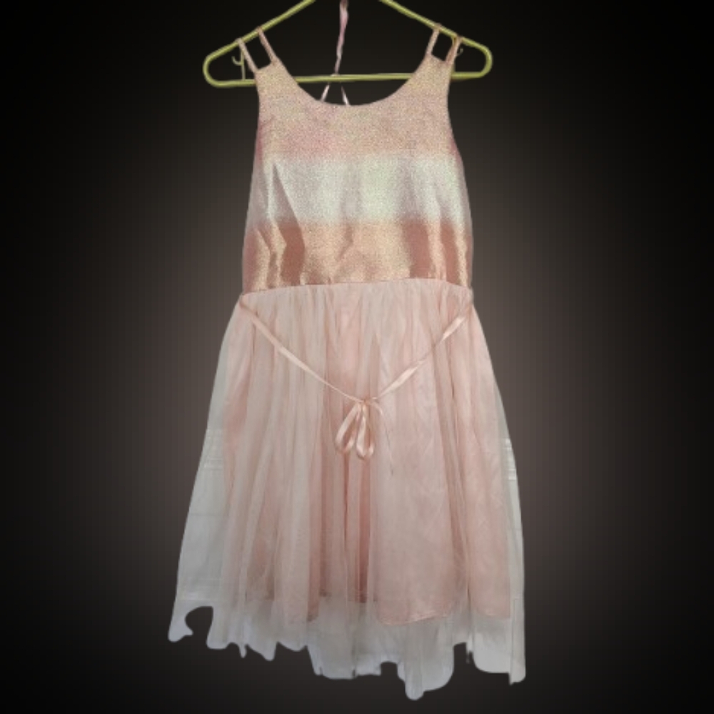Cat & Jack Sparkle Tulle Dress XL Girls Youth